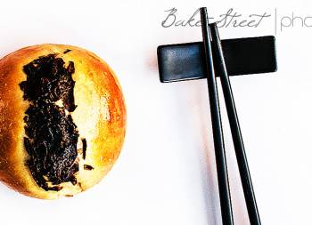 Panecillos de miso rojo y alga nori