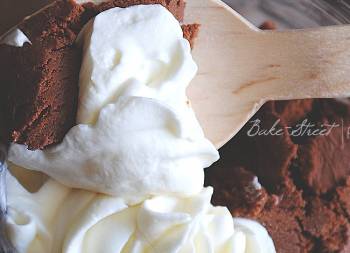 Helado de chocolate y guinness