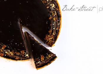 Tarta de caramelo y ámbar