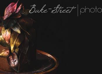 Tarta de otoño, chocolate y caramelo