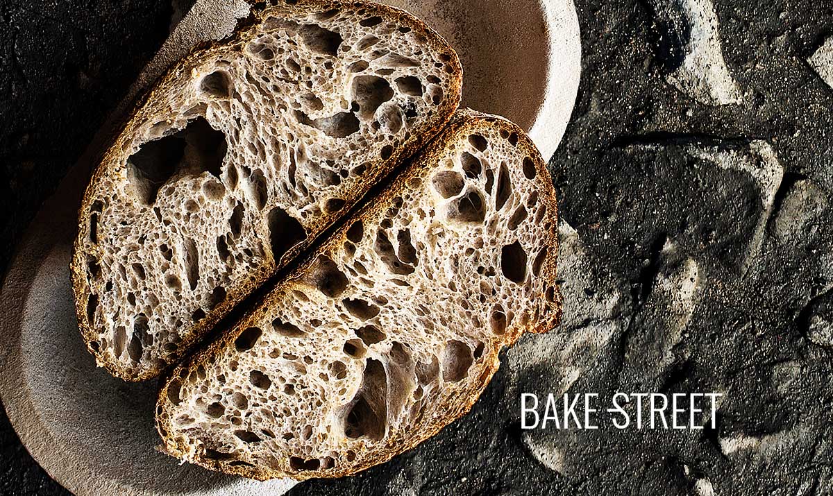 Sourdough Bread With 60% Hydration Baked In Dutch Oven