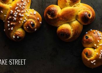 Lussekatter, bollos de St. Lucía