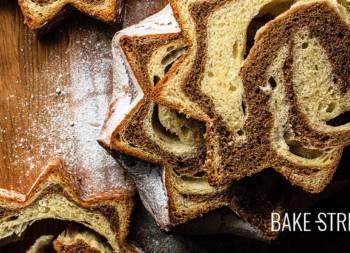 Pandoro made with stiff sourdough 