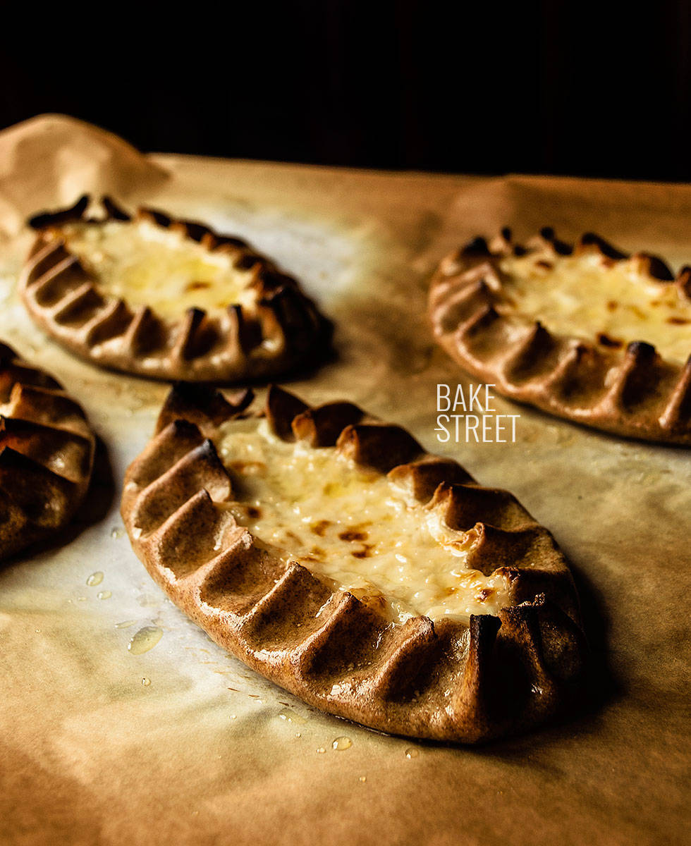 Karjalanpiirakka or Karelian pies 