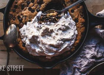 Skillet Chocolate Chip & Nutella Cookie