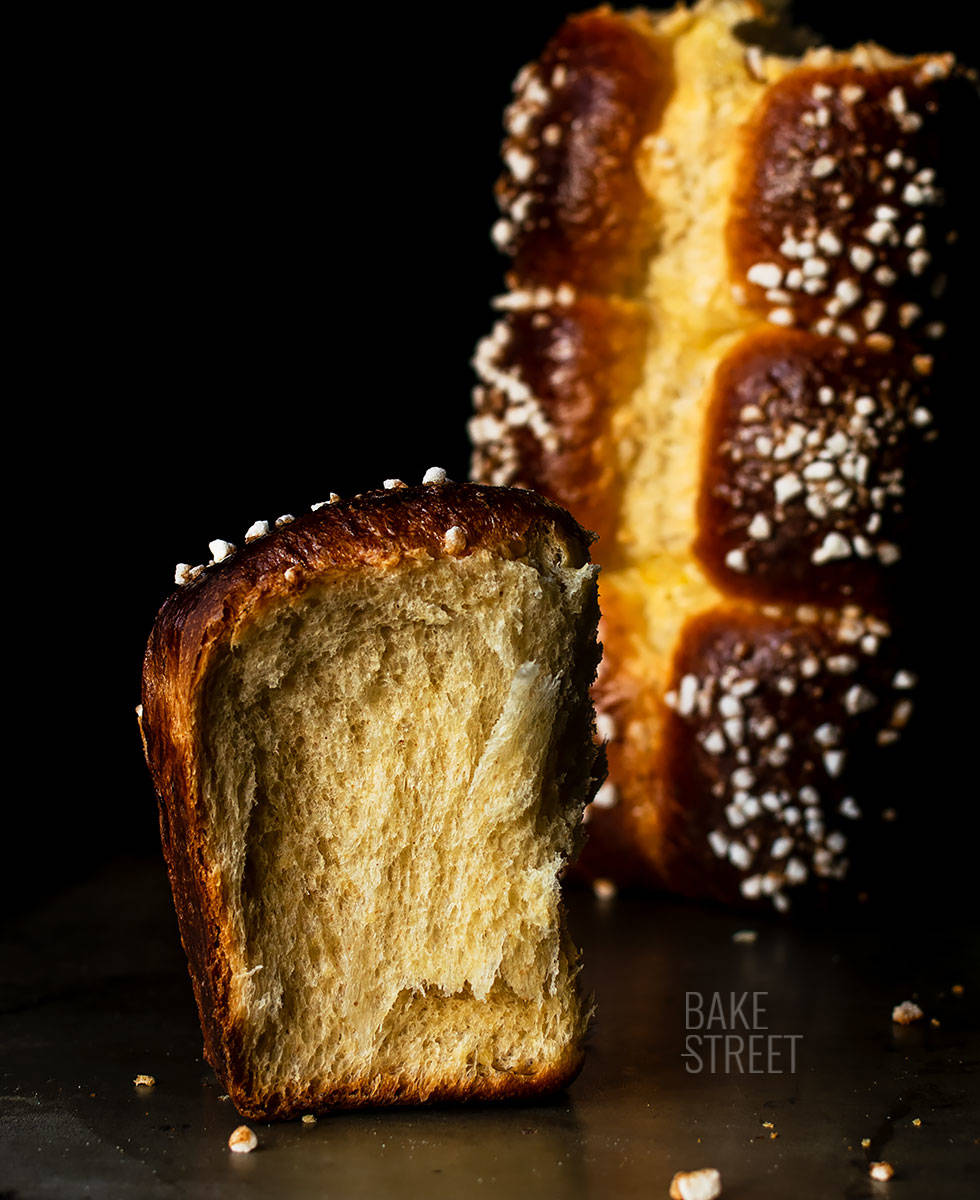 Brioche Nanterre de Cabrales y membrillo