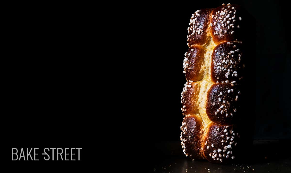 Brioche Nanterre de Cabrales y membrillo