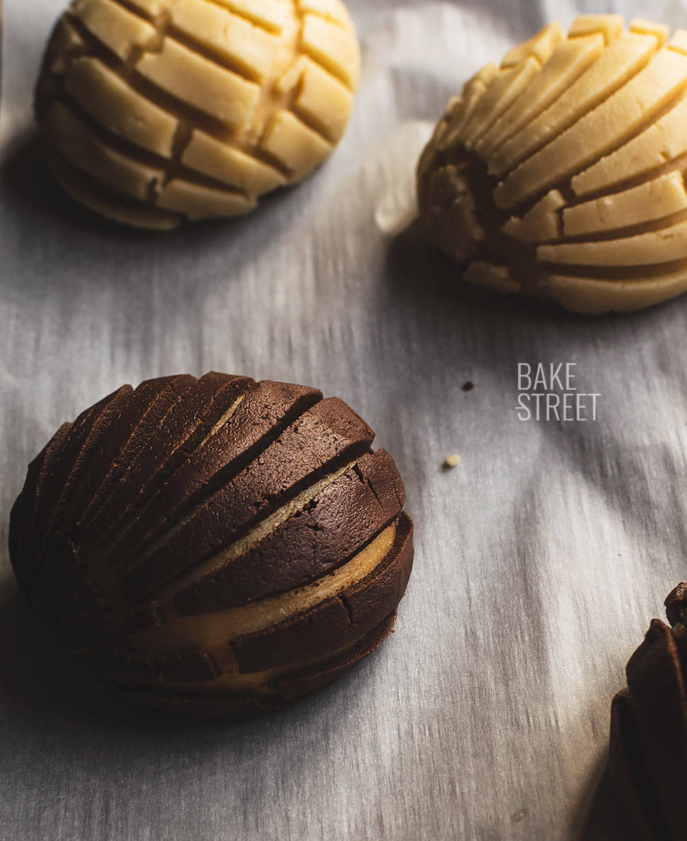 Conchas Mexicanas {pan dulce tradicional} 