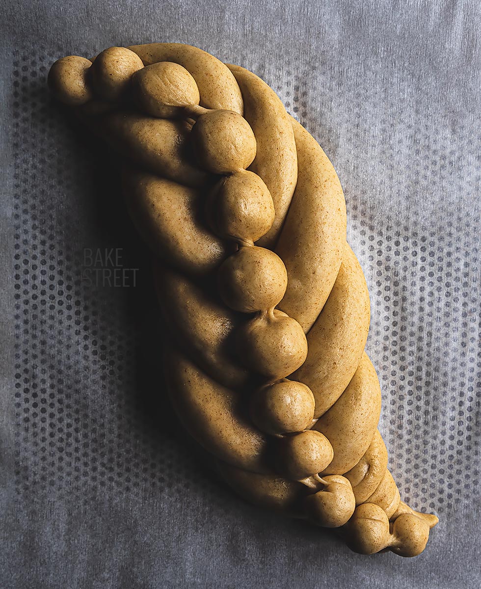 Pan Challah con masa madre