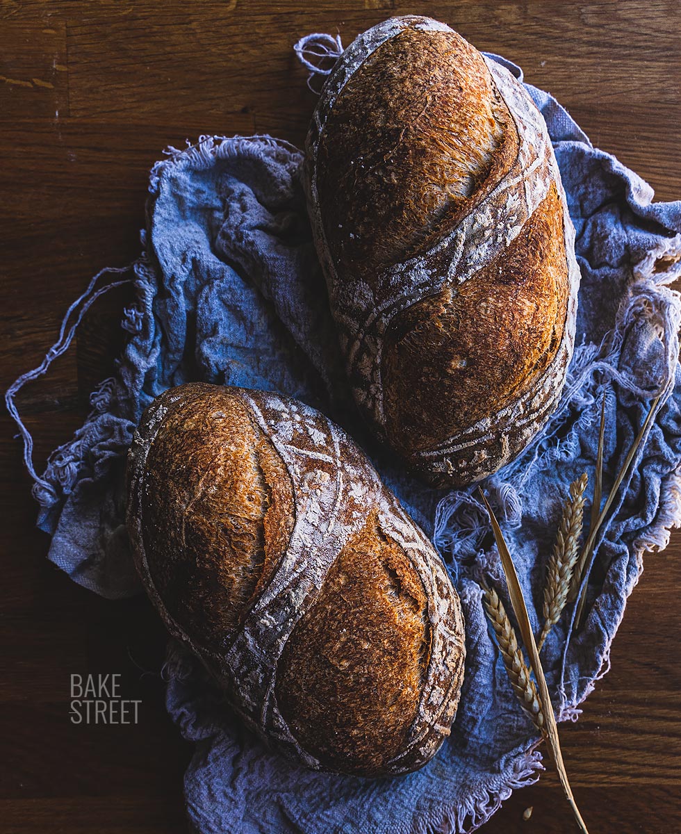 Pan integral con masa madre