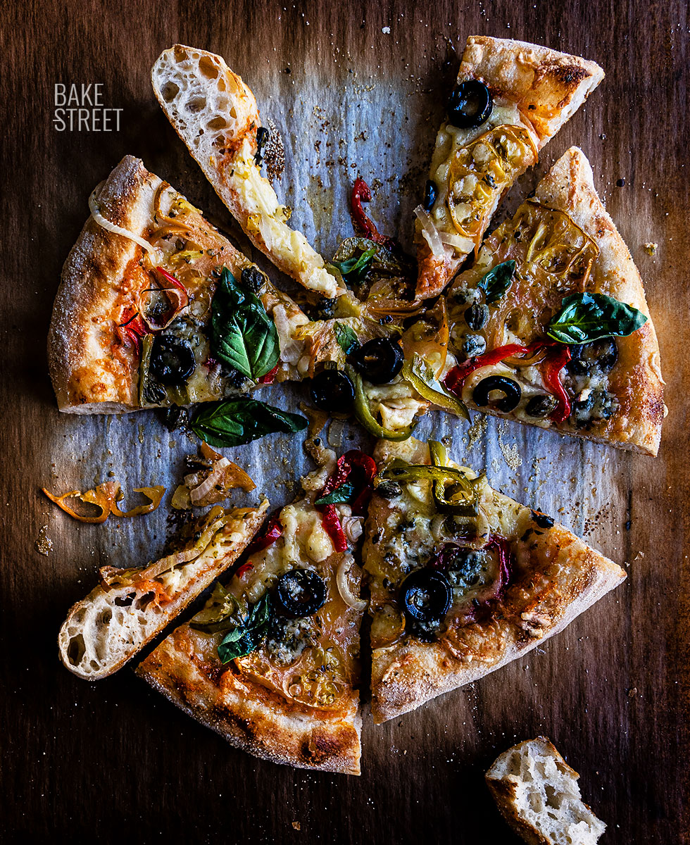 Cómo hacer pizza con masa madre 