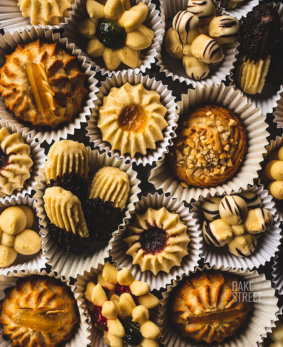 Pastas o galletas de mantequilla caseras