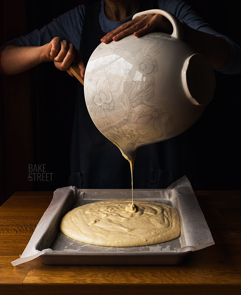 Mascarpone, Cherry and chocolate Yule Log