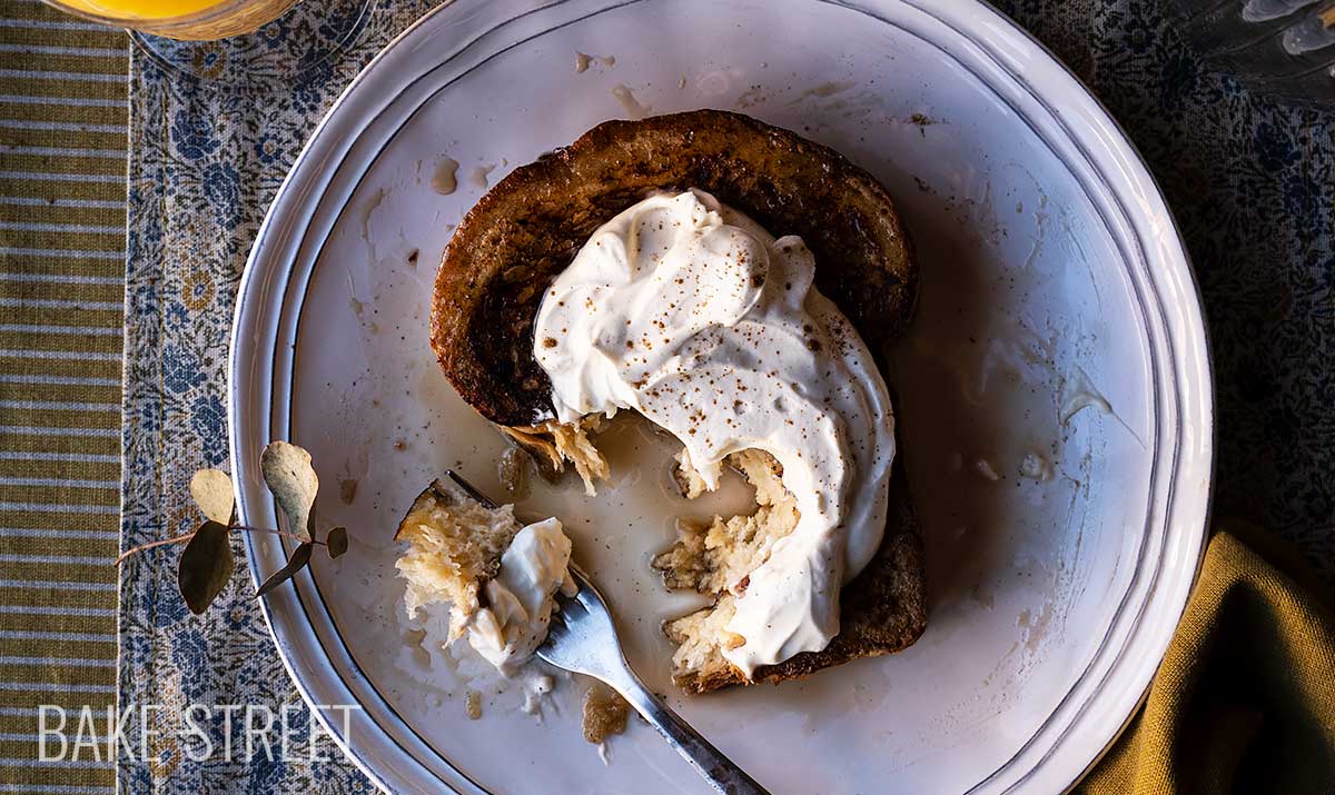 Cómo hacer Tostada Francesa de Brioche