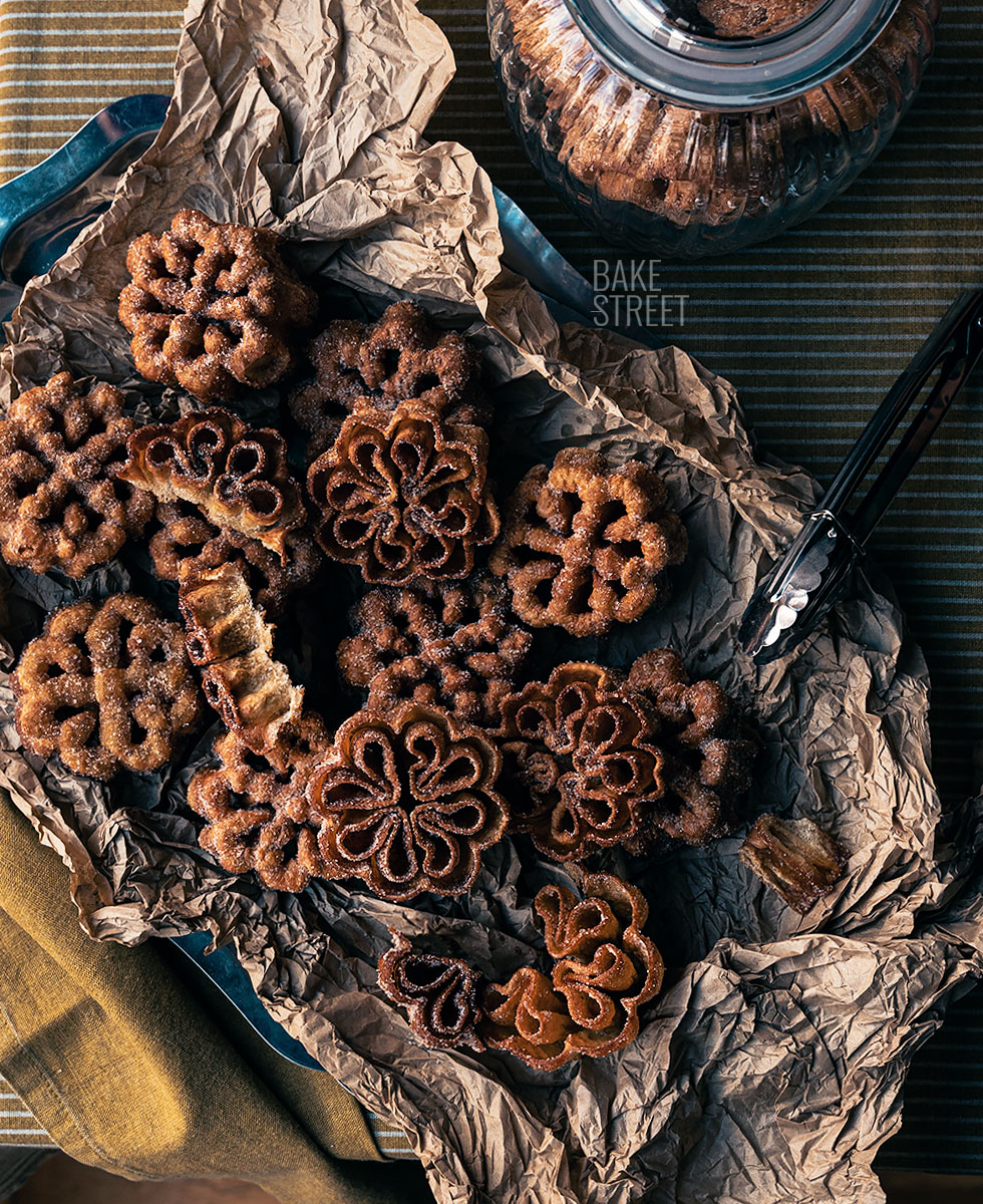 Flores fritas de Carnaval 