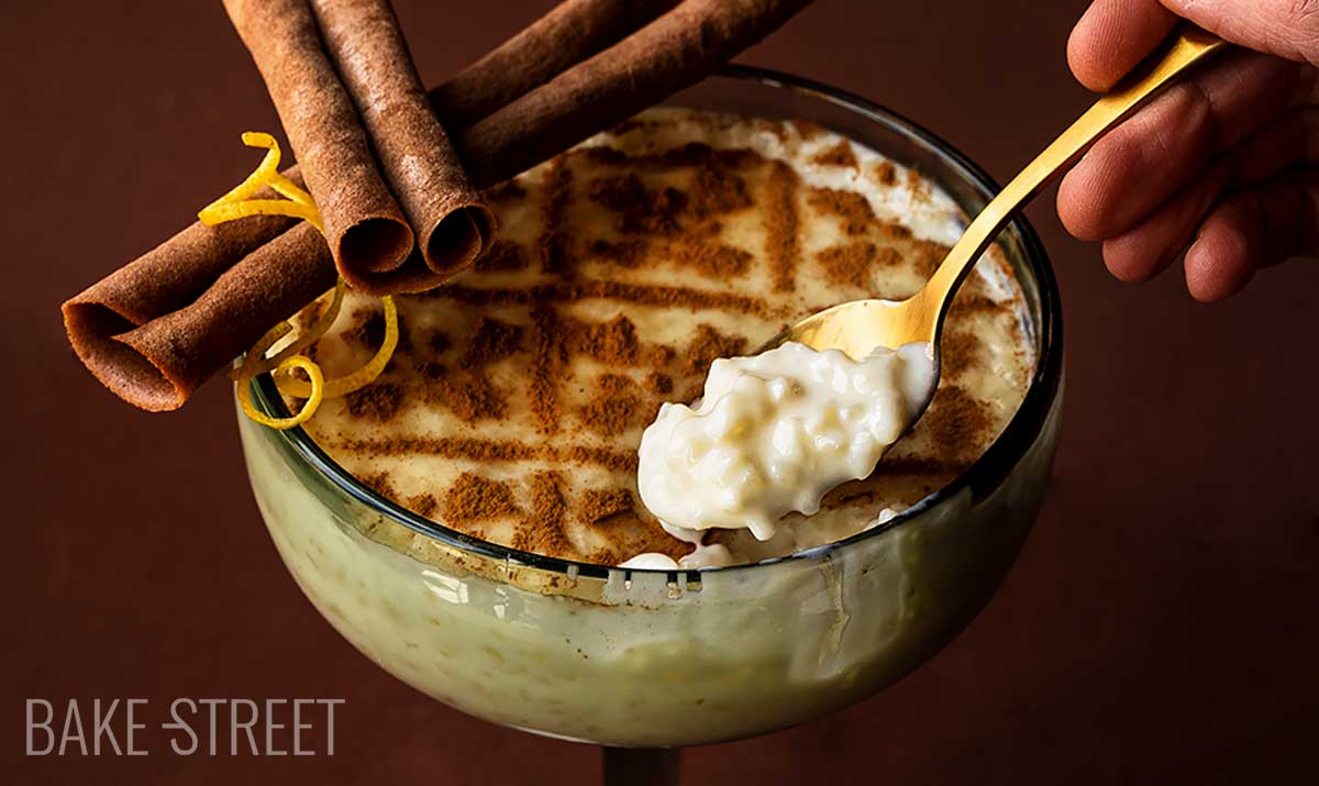 Arroz Con Leche Cremoso Con Neula De Canela Bake 