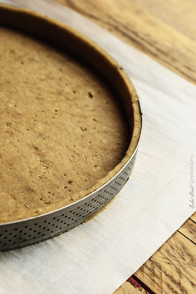 Tarta de caramelo y ámbar