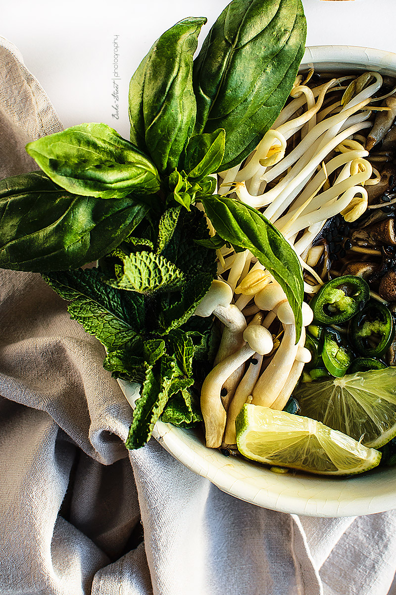 Vegetarian Pho - {Sopa Vietnamita con noodles} 