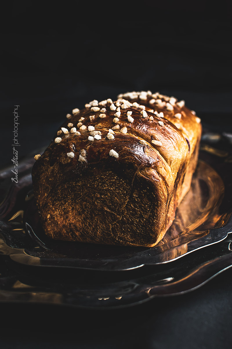 Babka de arándanos y limón