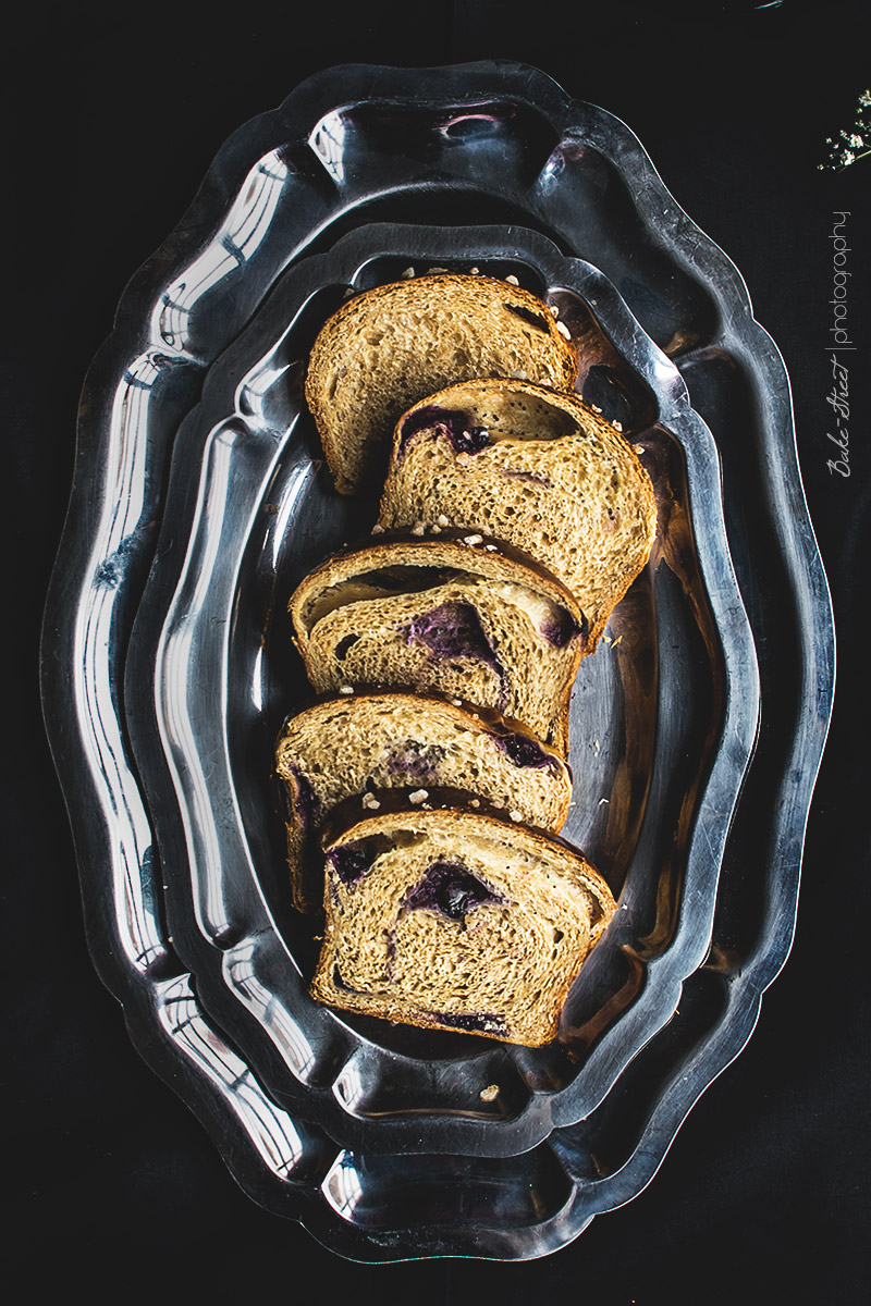 Babka de arándanos y limón