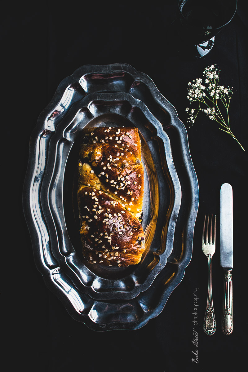 Babka de arándanos y limón