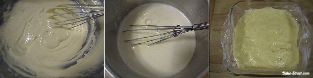 Preparamos la crema pastelera...