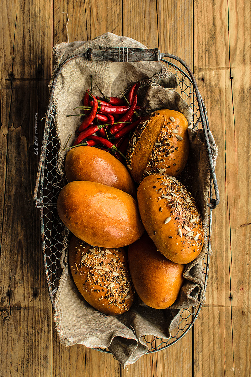 Panecillos de aji rojo