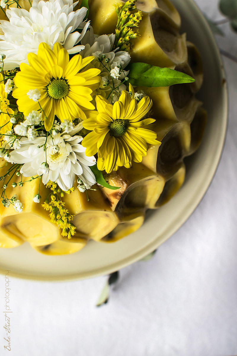 Yuzu & Chocolate Magic Cake