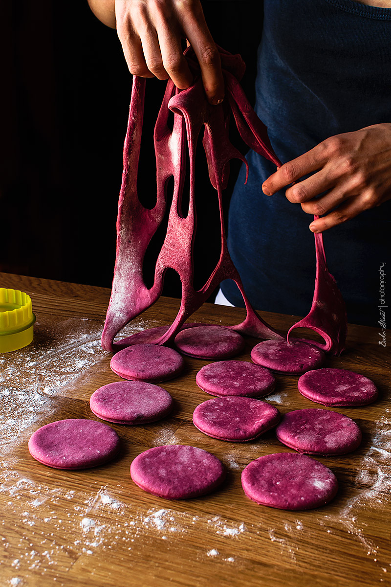 Donuts de remolacha y chocolate