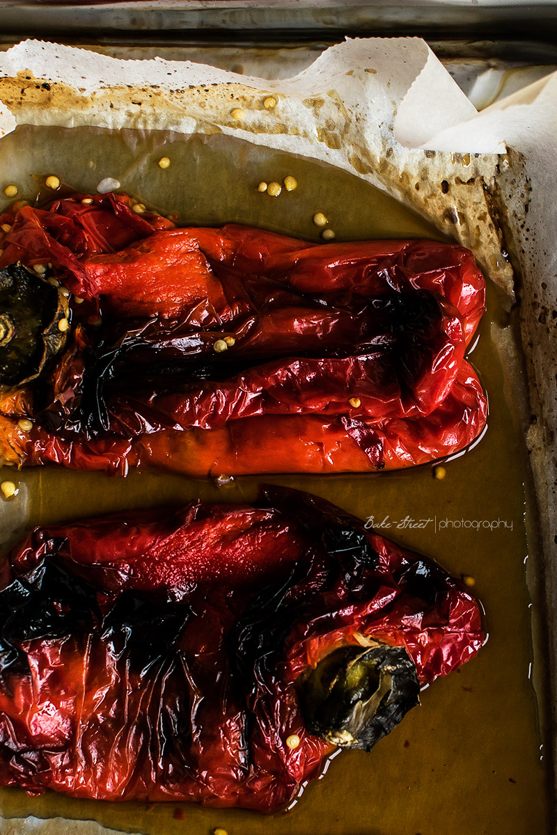 Dip de pimientos asados y almendras