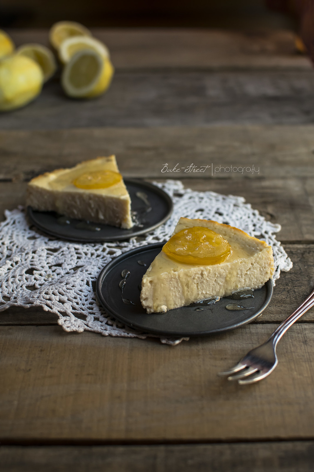 Melopita con limón y jengibre