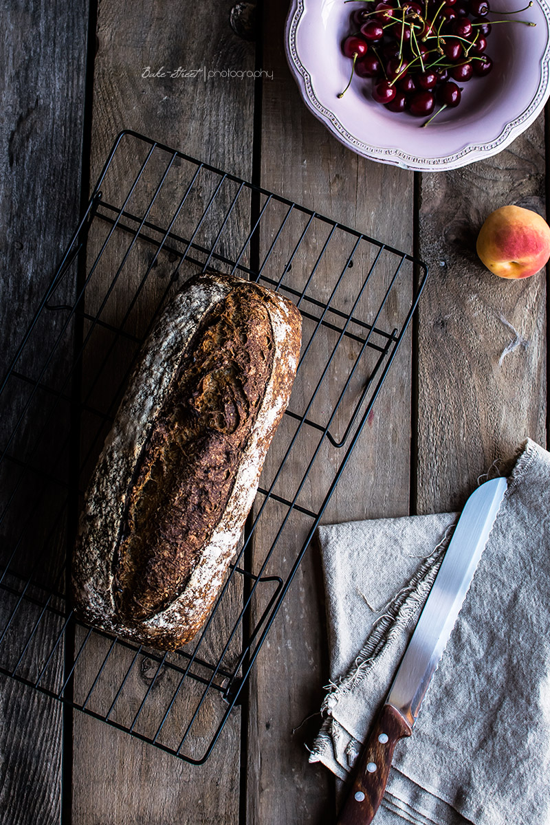 Pan de semillas e integral en molde 