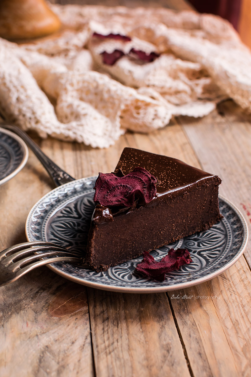 Tarta de chocolate y remolacha sin gluten