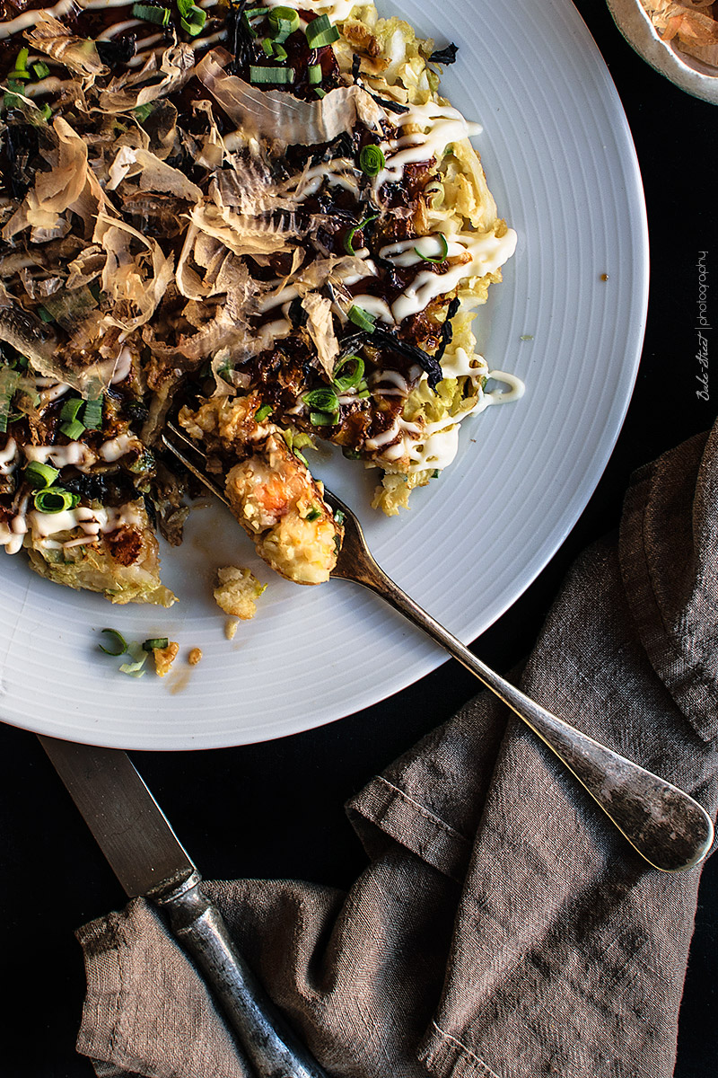 Okonomiyaki - Tortita japonesa