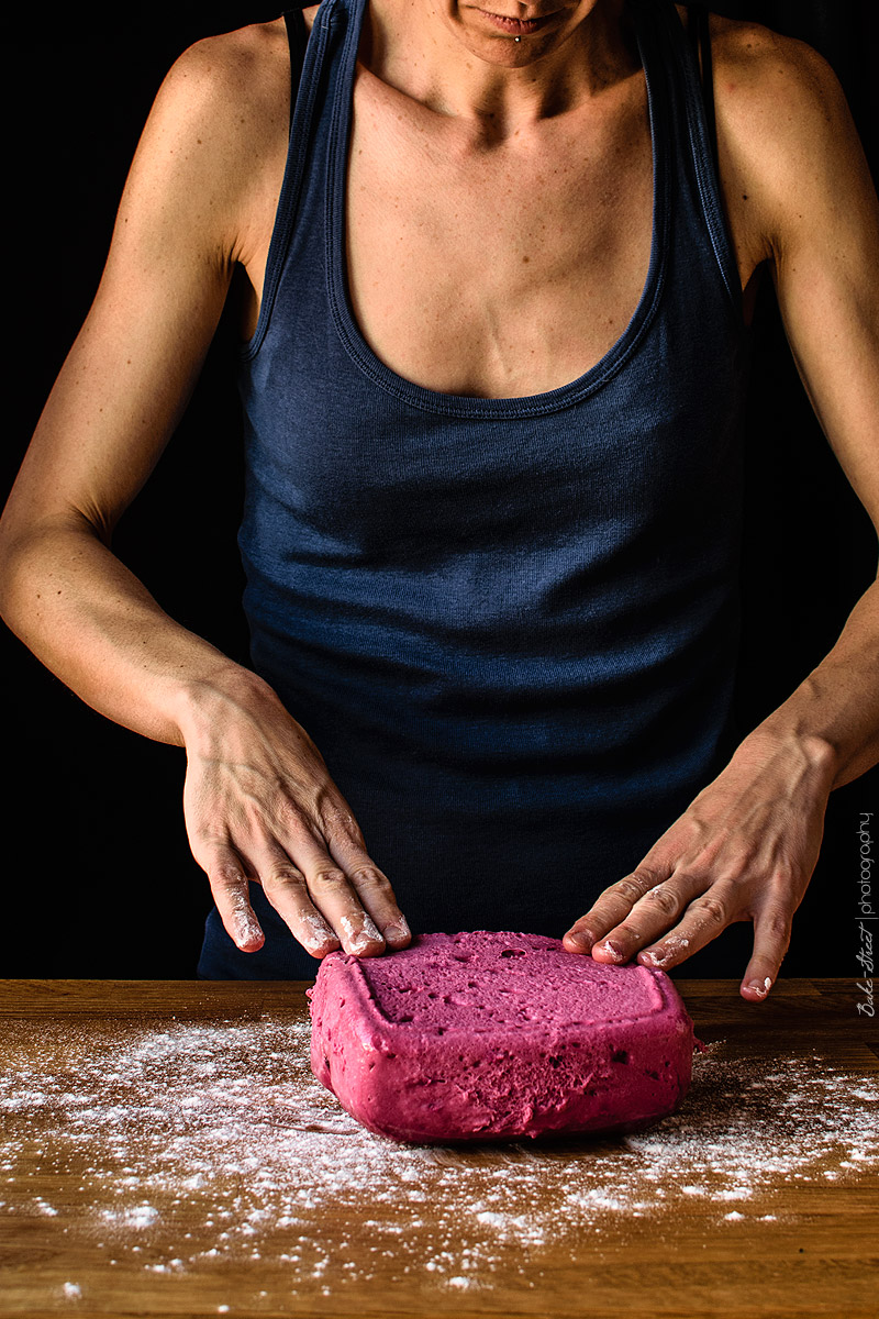 Donuts de remolacha y chocolate