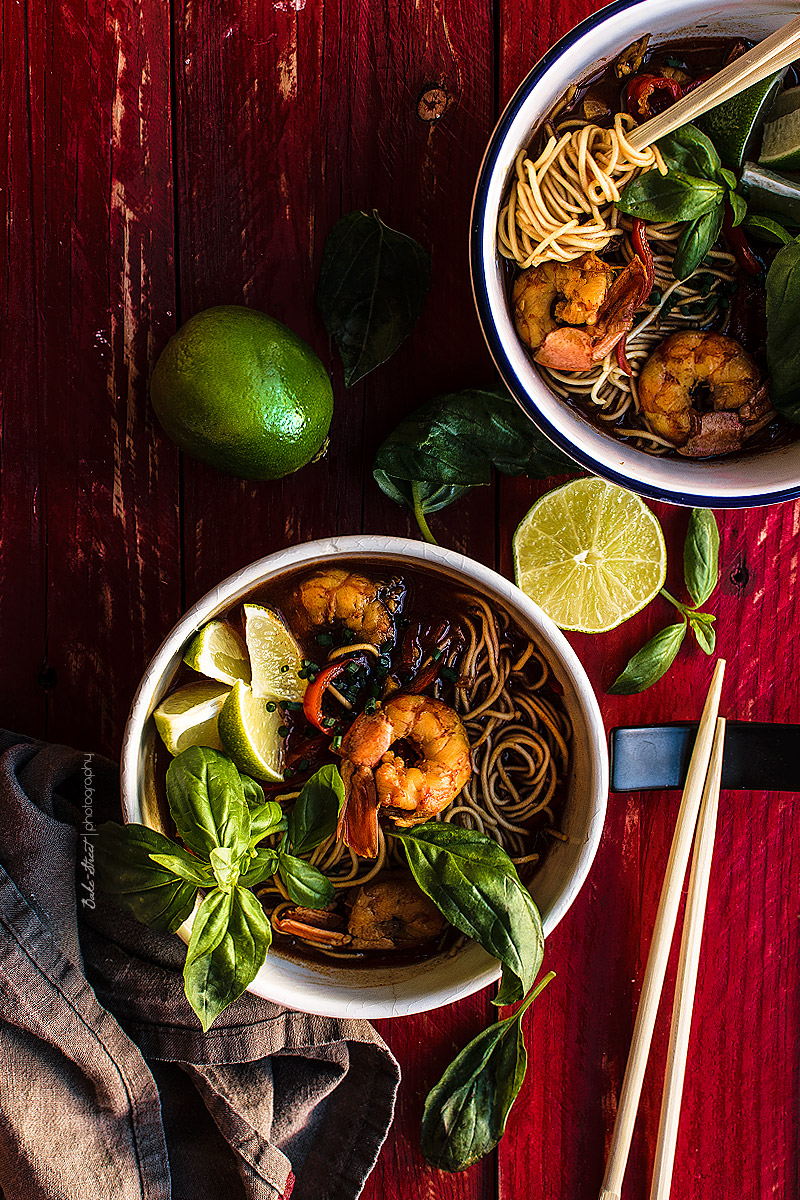 Tom Yam Kung, sopa Tailandesa de coco y curry