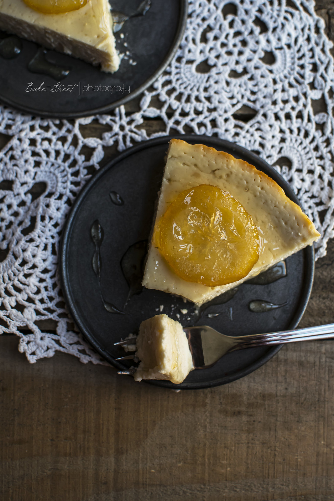 Melopita con limón y jengibre