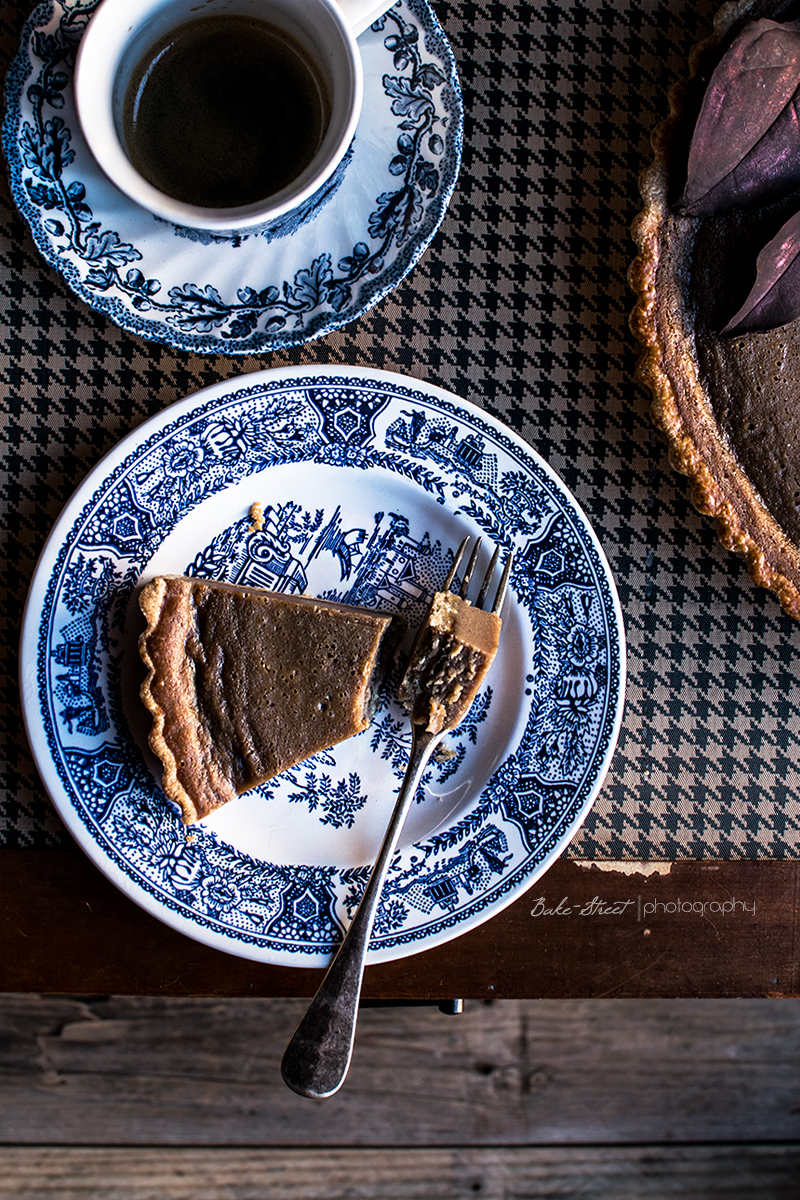 Tarta de castañas con marrons glacés