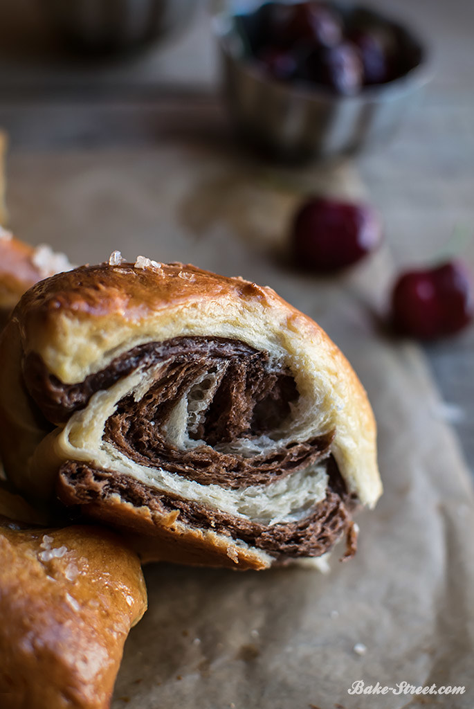 Espiga de brioche {moka y lima}