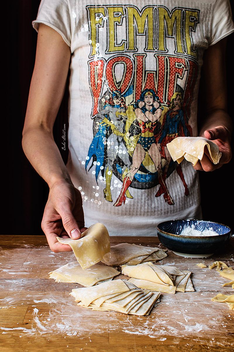 Cómo hacer pasta para wonton