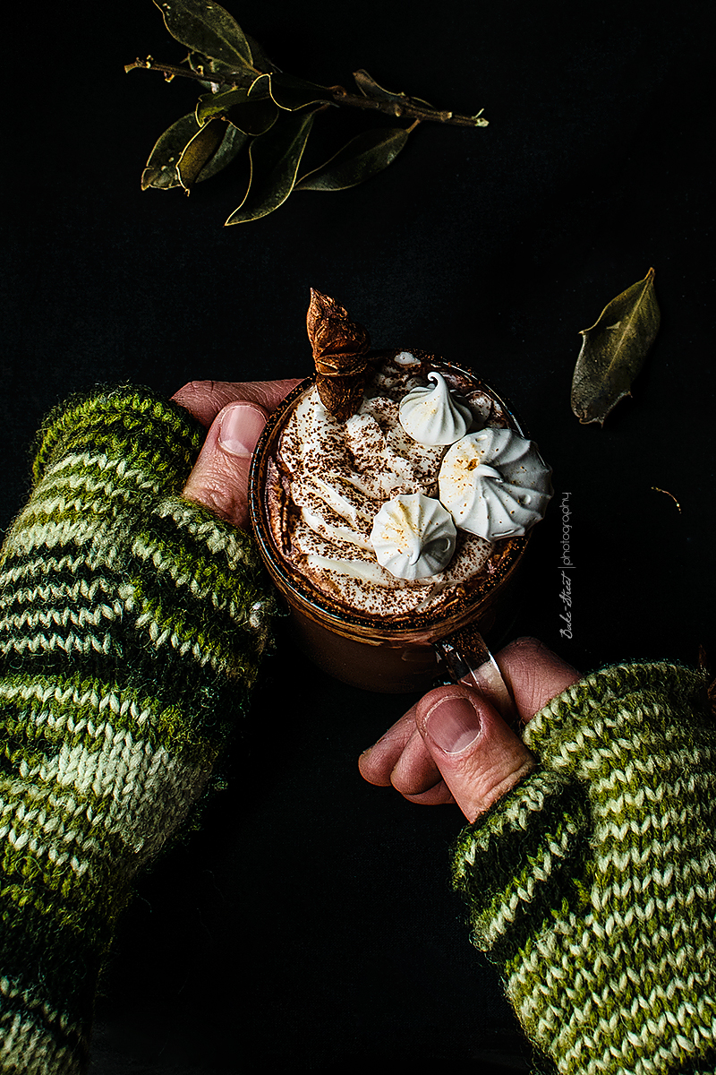 Chocolate a la taza de pan de jengibre